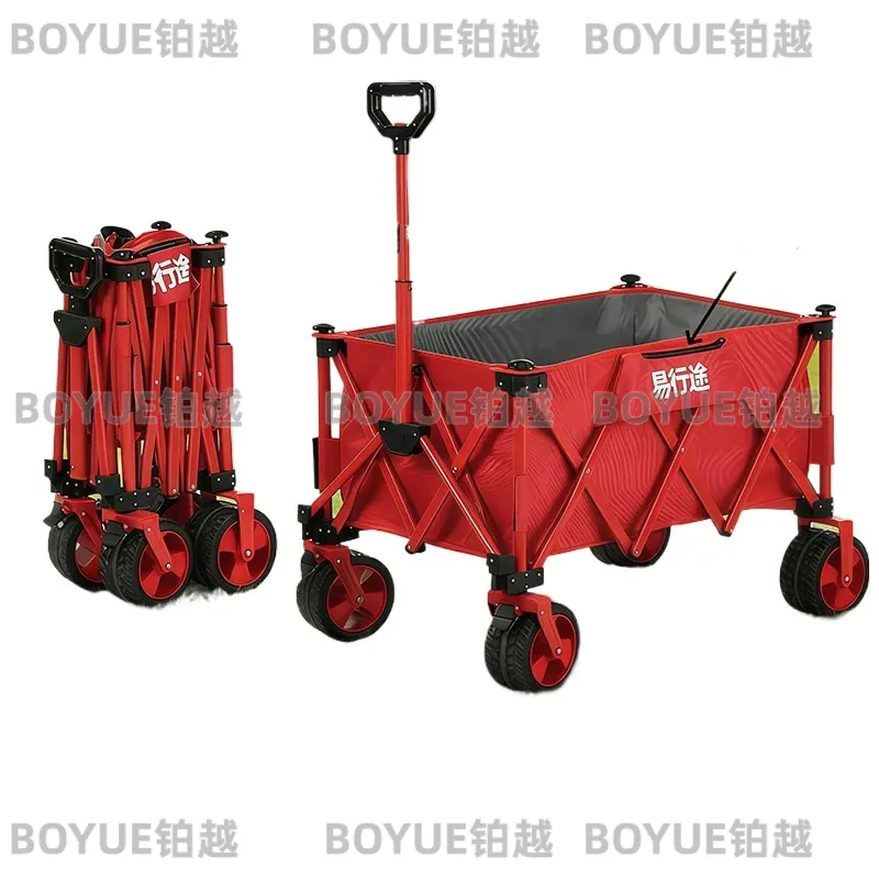 Pull Cart Fold - Carrito Plegable Portátil para Pesca y