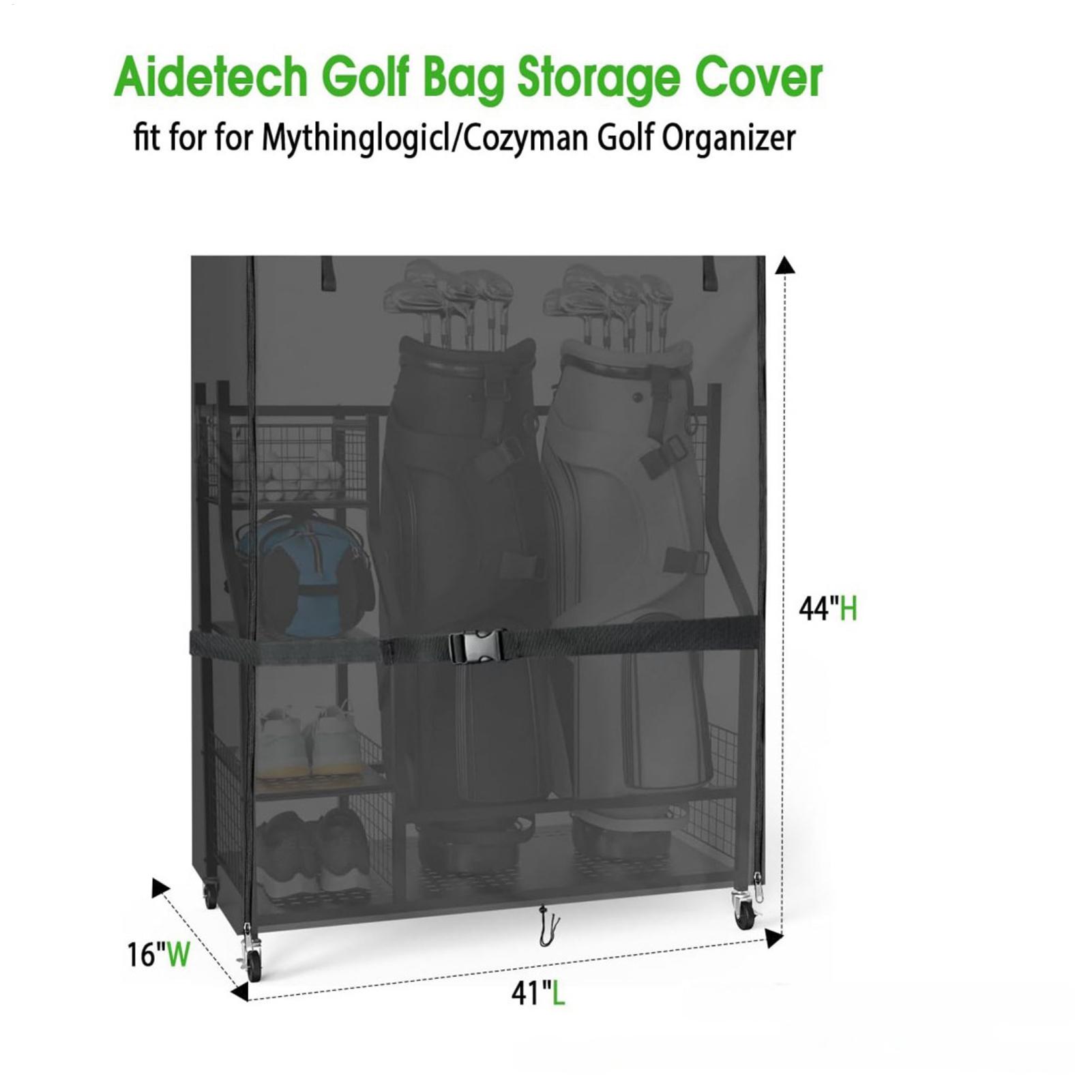 Golf Equipment Organizer For Garage - Fundas para soporte de bolsa de