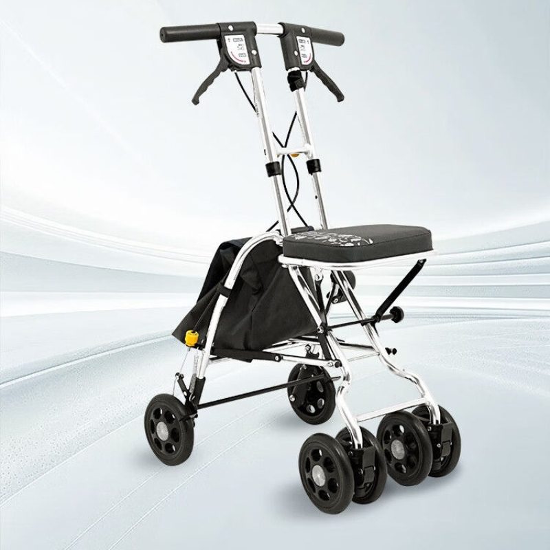 Andador Plegable con Asiento,  - Pull Cart Fold reseña y precio