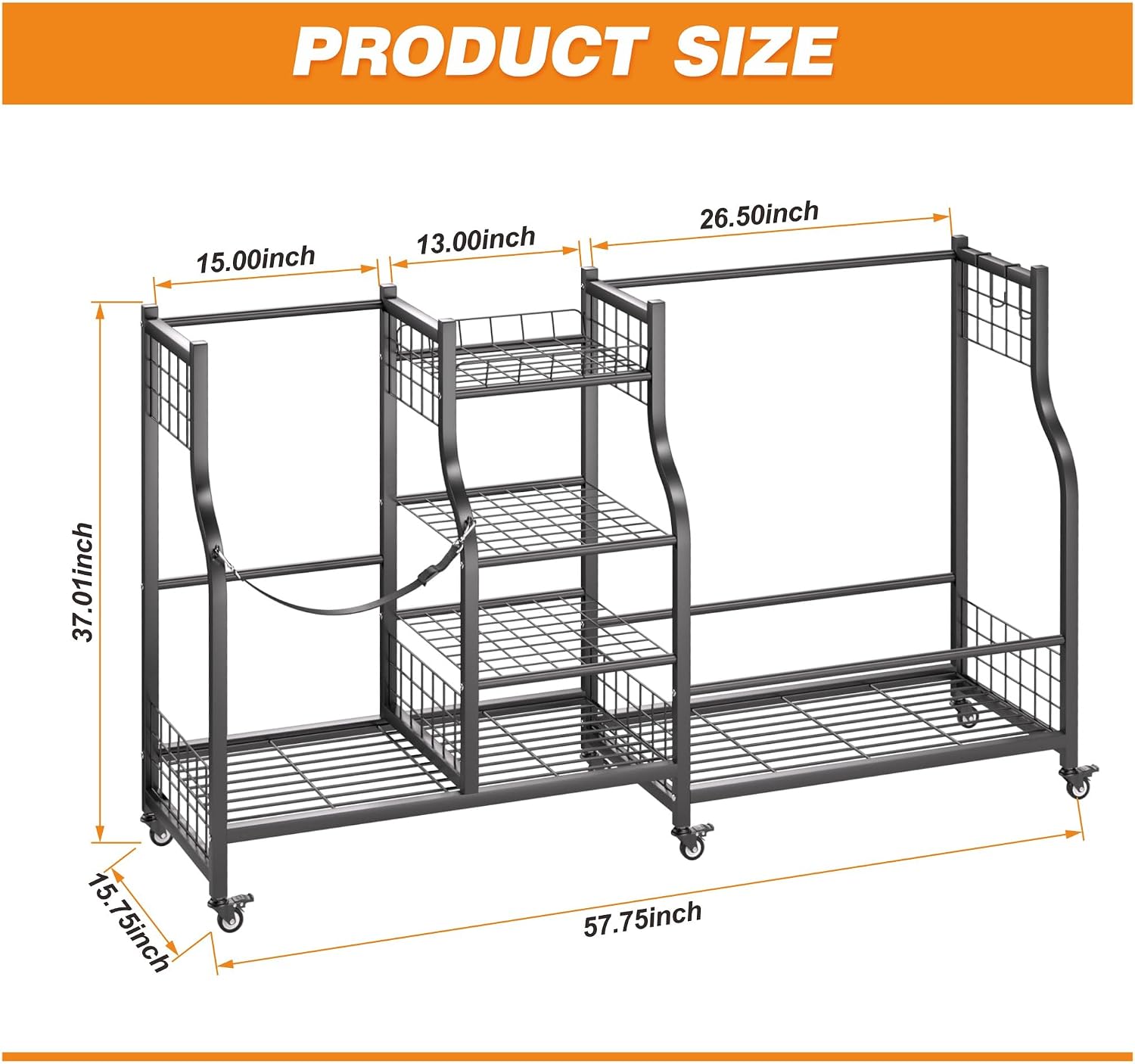 Organizador de bolsas de golf, - Golf Equipment Organizer For Garage reseña y precio
