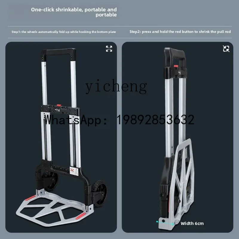 ABB-carrito tirado a mano, car - Pull Cart Fold reseña y precio