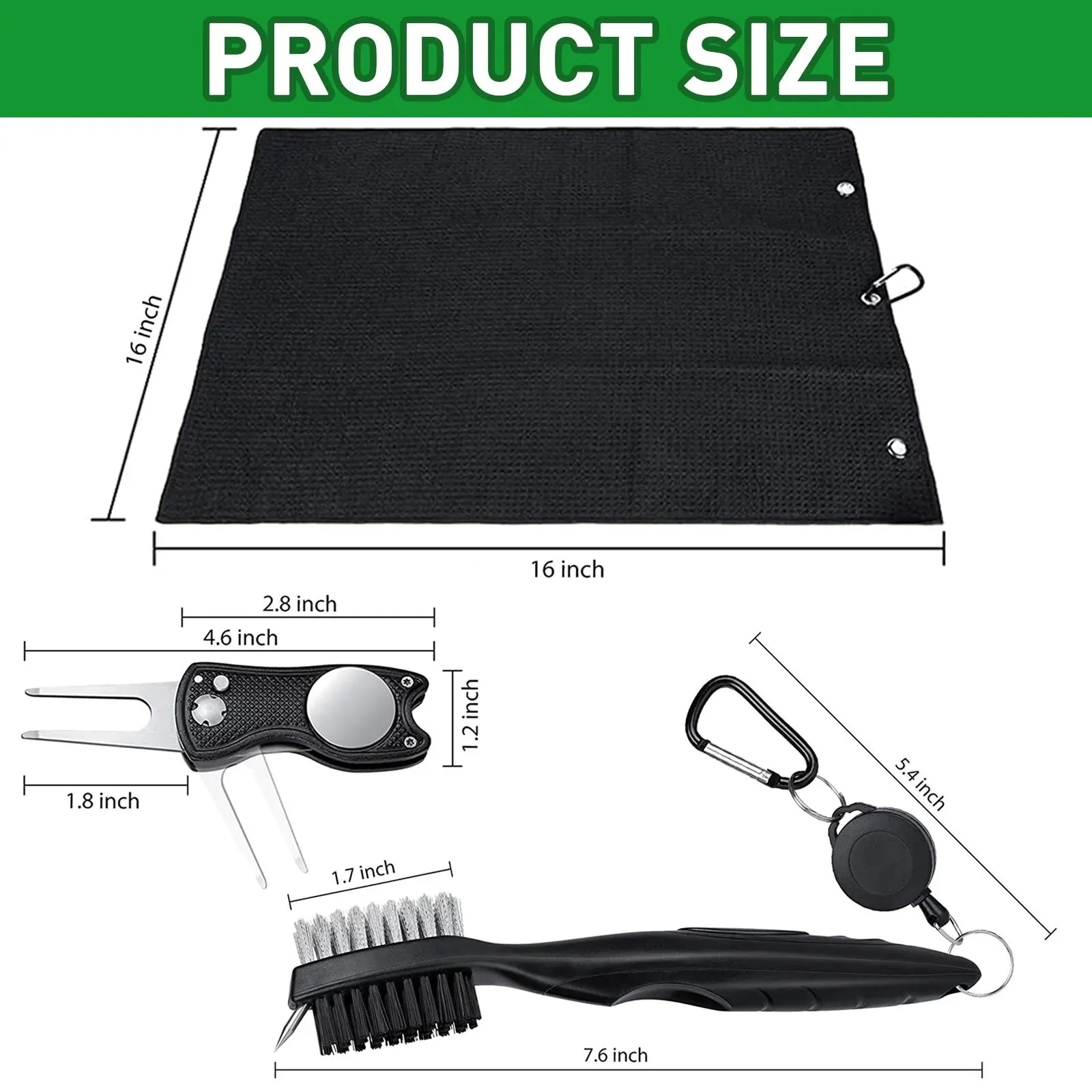Kit completo de cepillo y limp - Golf Equipment Indoor reseña y precio