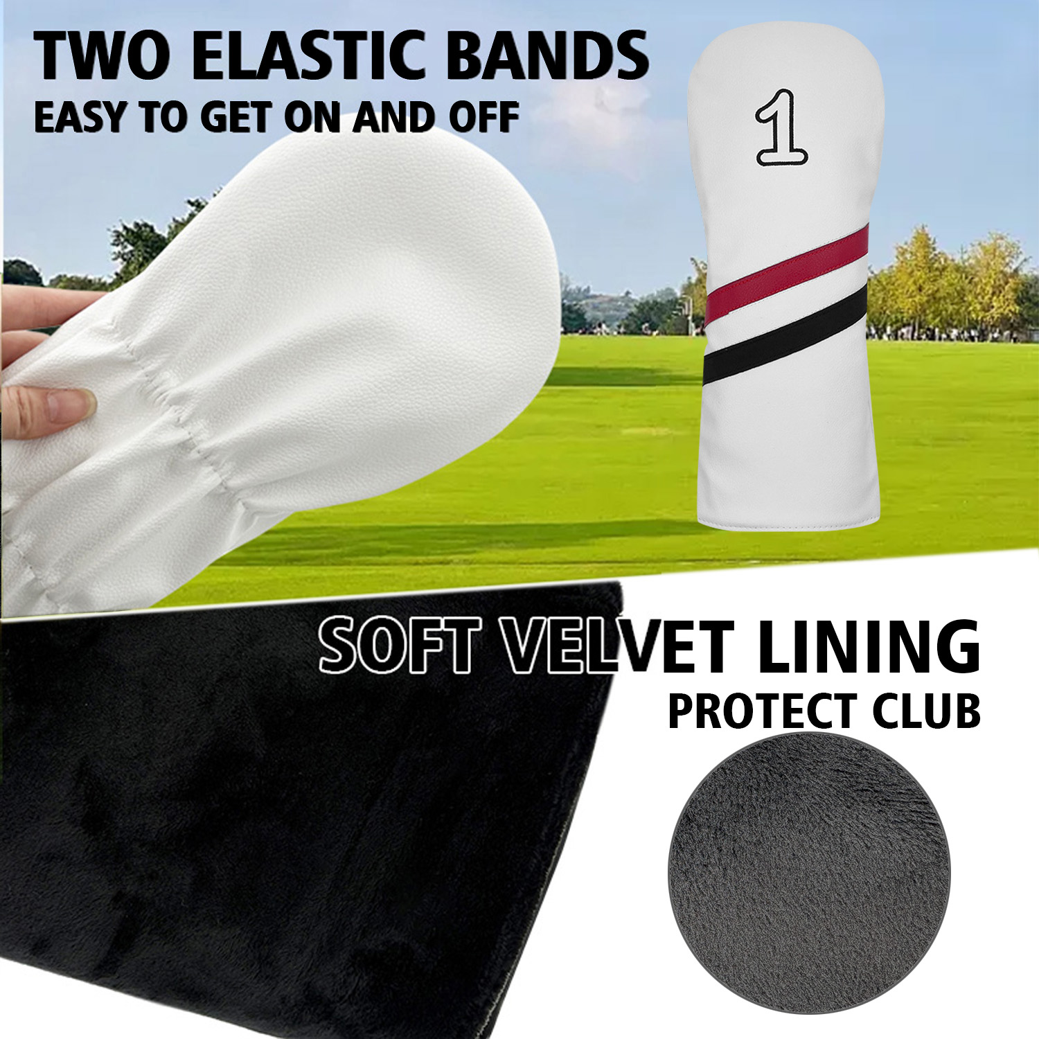 Club de Golf # 1 # 3 # 5 # Fun - Golf Equipment Organizer reseña y precio