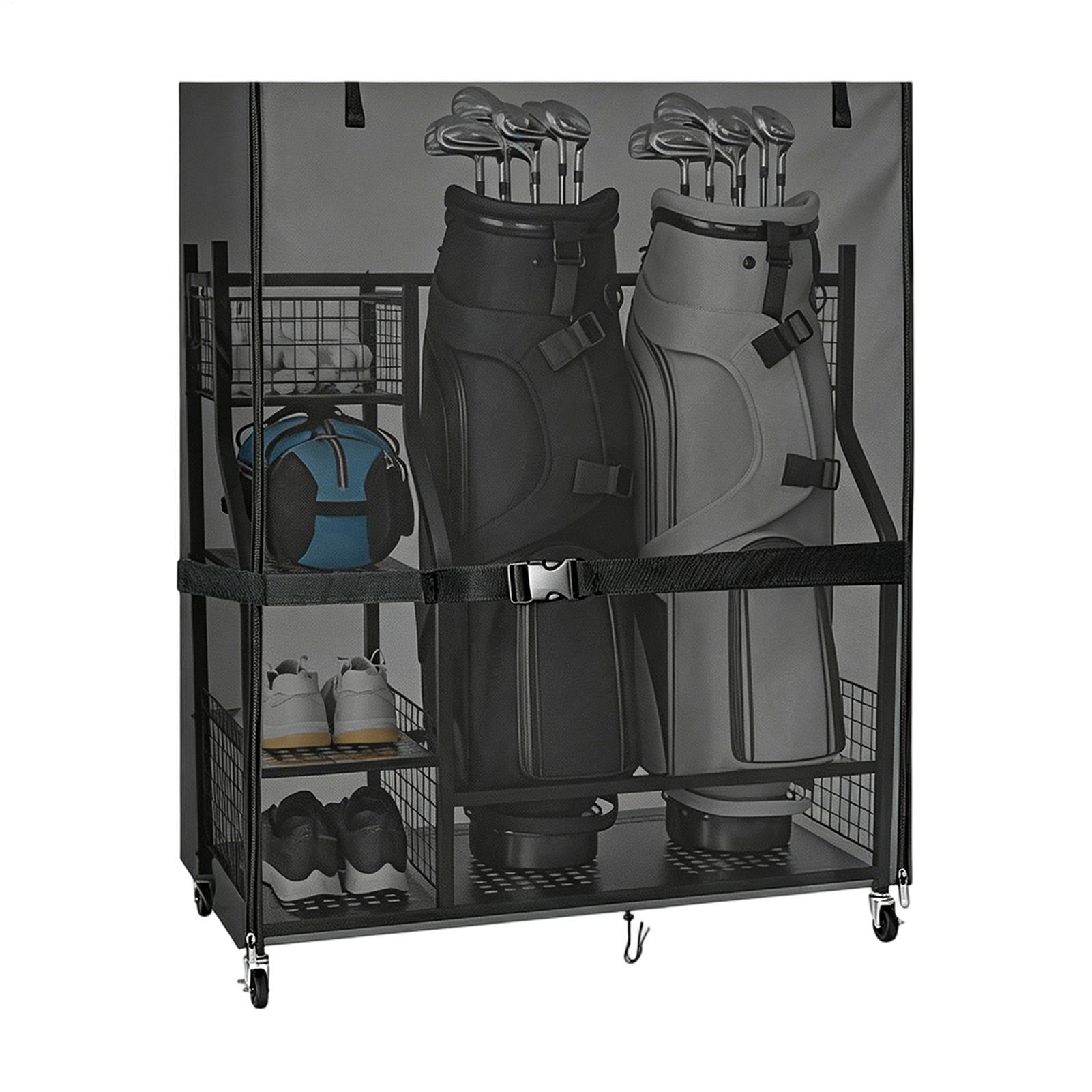 Funda protectora para estante  - Golf Equipment Organizer For Garage reseña y precio