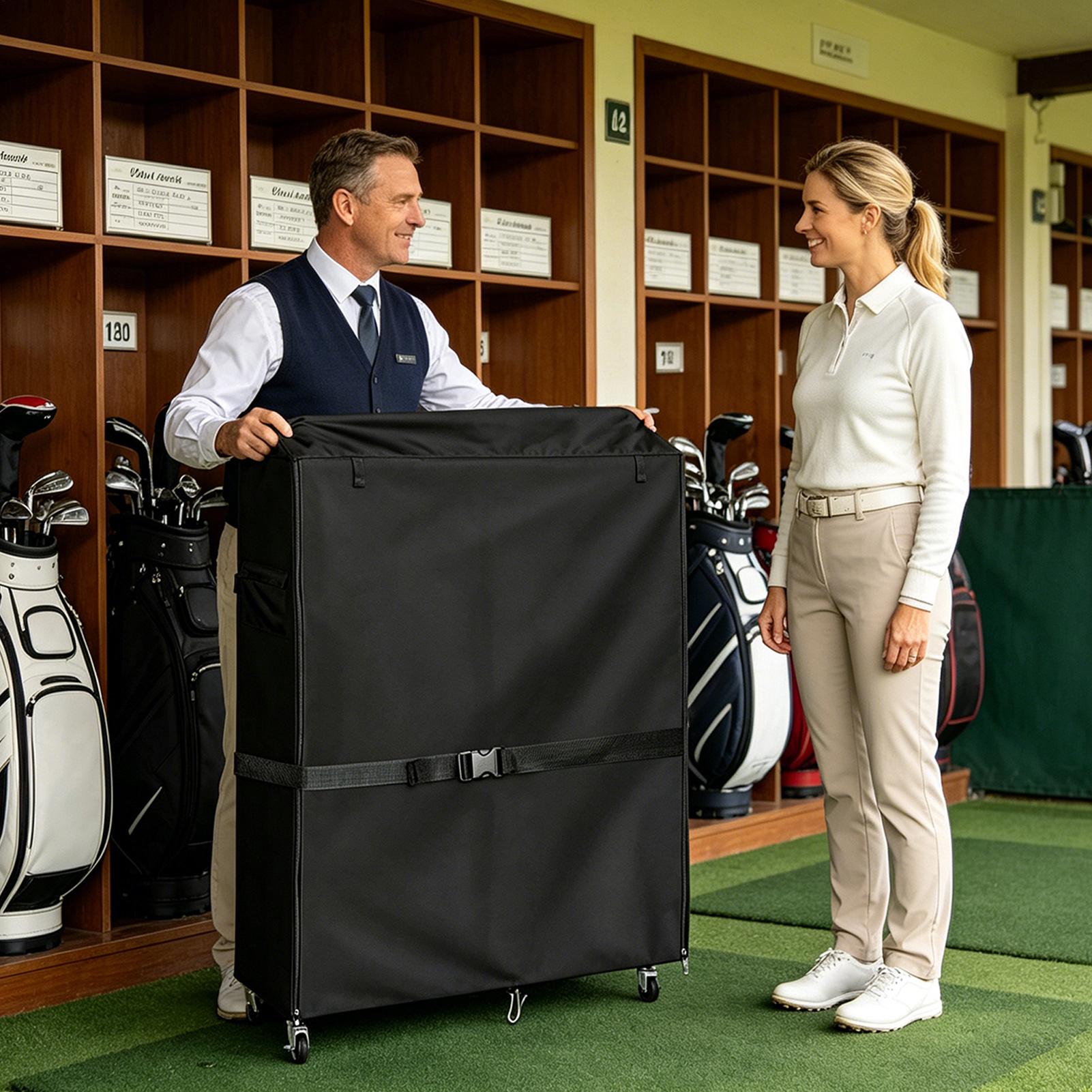 Funda protectora para estante  - Golf Equipment Organizer For Garage reseña y precio