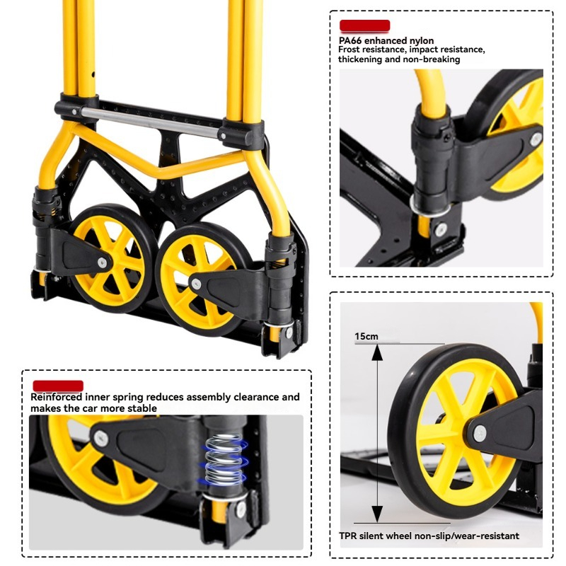 Carrito de mano plegable liger - Pull Cart Fold reseña y precio