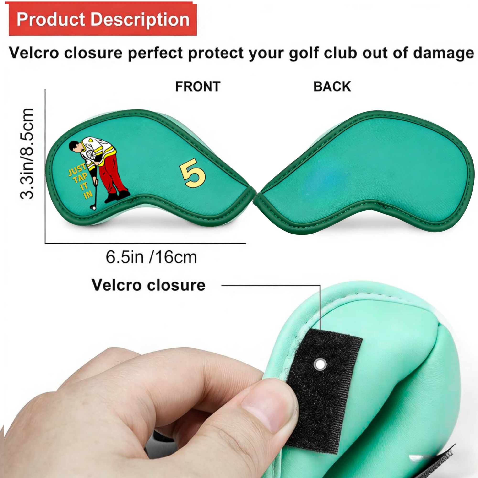 9 fundas para hierros de golf  - Golf Equipment Organizer reseña y precio