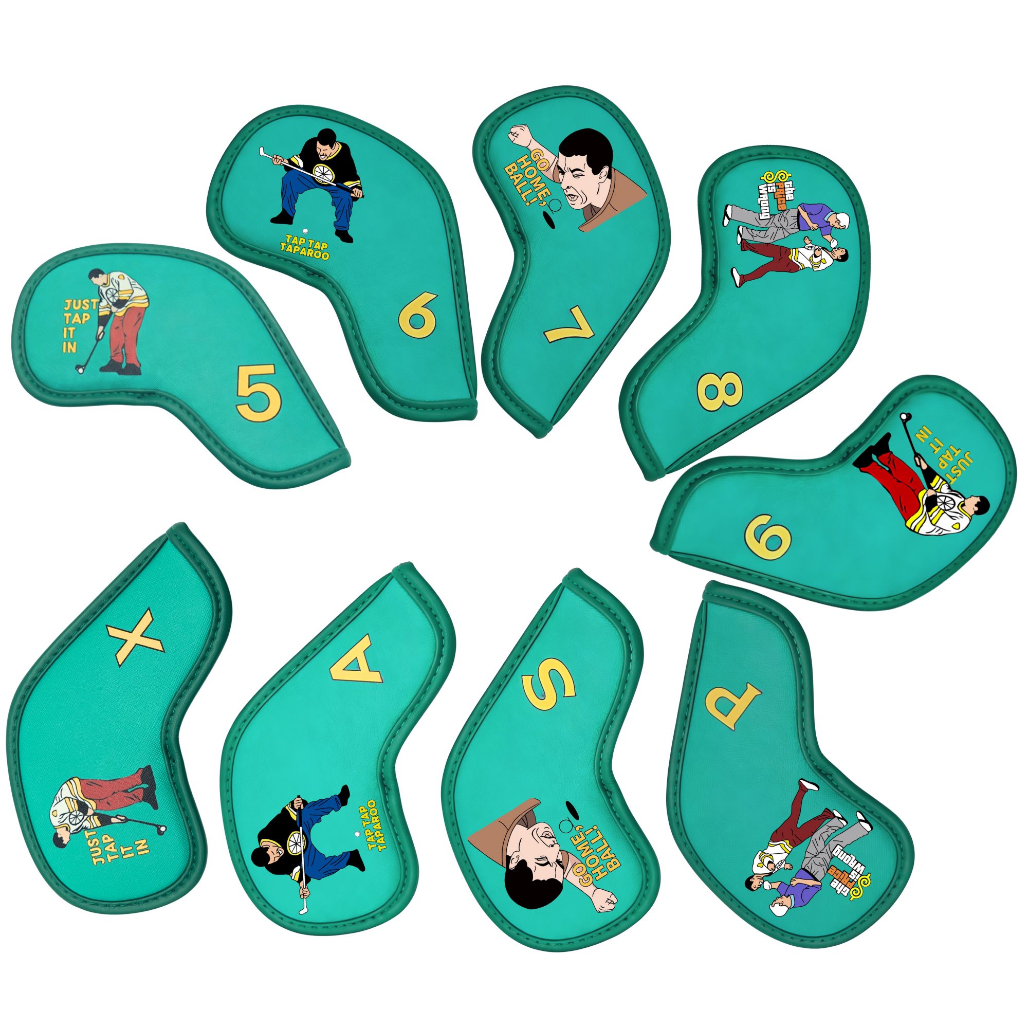 9 fundas para hierros de golf  - Golf Equipment Organizer reseña y precio